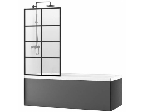Шторка на ванную Rea Lagos-1 Fix 70 K4560