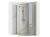 Душевой уголок Rea Diamond GOLD 100x100 K6616 Душевой уголок Rea Diamond GOLD 100x100 K6616