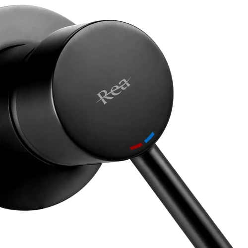Смеситель для умывальника Rea Lungo long black matt B0371