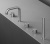 Смеситель для ванны QuadroDesign Source/Ottavo 1295AS Смеситель для ванны QuadroDesign Source/Ottavo 1295AS