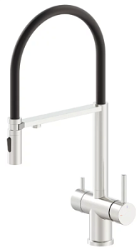 Смеситель для мойки Vivi Felice 1314 Sg Satinato Grigio