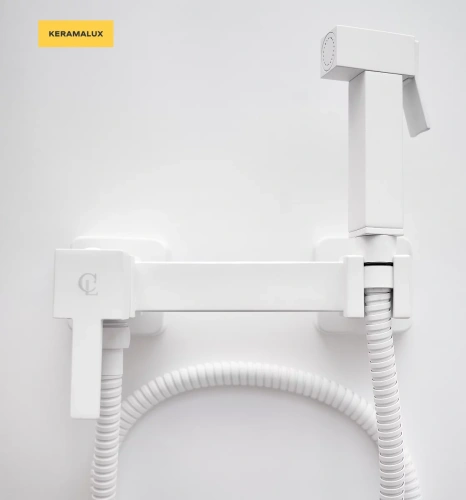 Гигиенический душ CeramaLux DBS/005 белый матовый