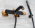 Смеситель для ванны Rea Salto Black Gold B6352