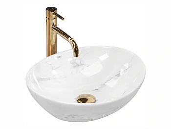 Умывальник Rea Sofia Nature Marble U6605