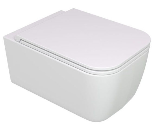 Подвесной унитаз GSG Ceramic Design Brio BRWCSO000+BRCOPRSLTICRCN000+ACS40 