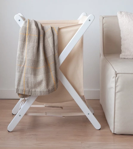 Корзина складная Vela белая KR5002