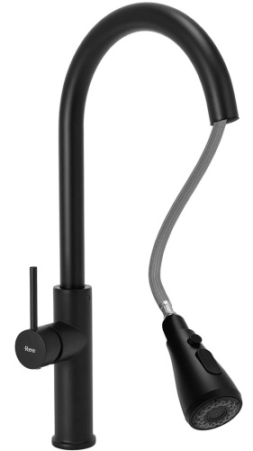 Смеситель для мойки Rea Nest Black matt B2057