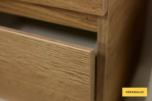 Тумба подвесная Vela Каскад Дуб Галифакс 80П под Milen TU27149