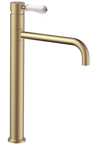 Смеситель для умывальника Rea Serra gold matt B1145