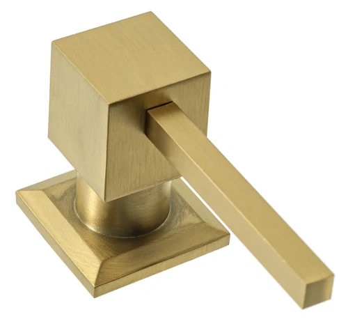 Дозатор для мыла Rea gold matt square BAT-05009