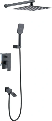 Душевая система Vivi Felice 1020 Nero opaco