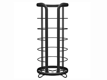 Бумагодержатель напольный Rea black matt 07014