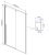 Душевая дверь Vincea Lugano VDS-1L120CLB-1 Душевая дверь Vincea Lugano VDS-1L120CLB-1