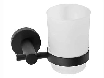 Подстаканник подвесной Rea black matt 77094