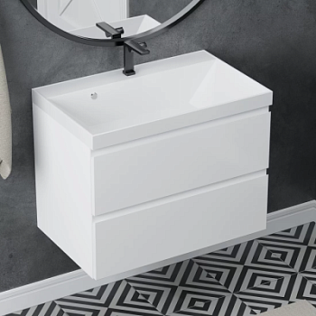 Тумба подвесная Vela Мира 60П под Classica (белый мат) TU3619