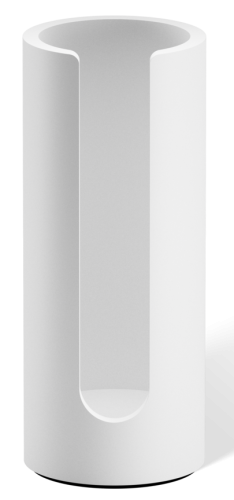 Дозатор ватных тампончиков Decor Walther Stone white WPB 0973350