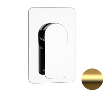 Смеситель для душа Remer Infinity I30BG, золото брашированное