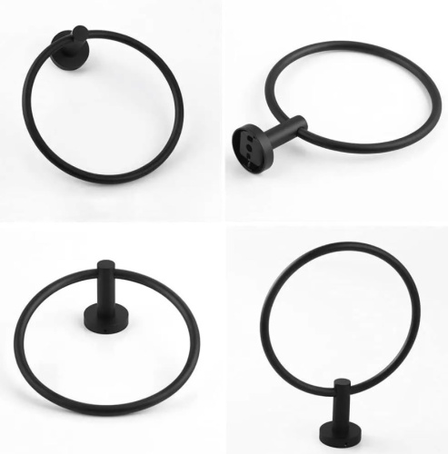 Полотенцедержатель Rea MIST 05 black matt 06904