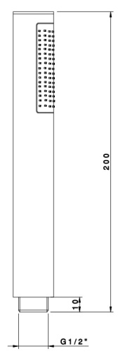 Ручной душ Nicolazzi 7135CR