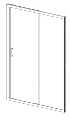 Душевая дверь Vincea Alpha VDS-3AL140CL