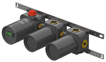 Скрытая часть на 2 выхода Remer WBOX98D2