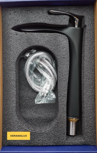 Смеситель для умывальника Vivi Felice 9025 NERO OPACO