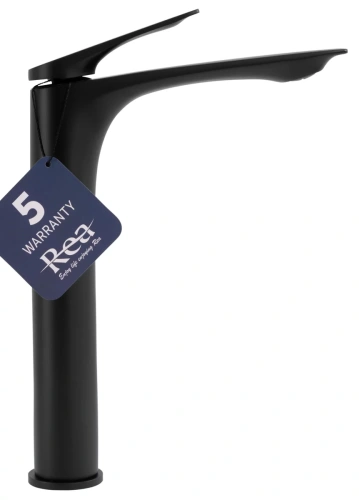 Смеситель для умывальника Rea Avalon black matt B1126