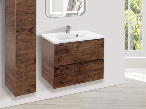 Тумба подвесная Vincea Mia 650 R.Wood VMC-2MA650RW