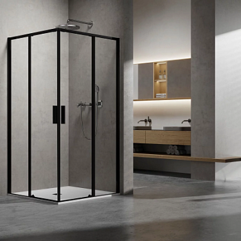 Душевой уголок Vincea Slim 8mm VSS-6SL8010CLB