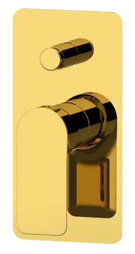 Смеситель для душа Remer Infinity I09KBDO, золото глянцевое