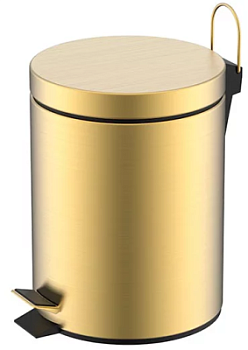Ведро 5 литров Nemo NMPS-05BG brush gold