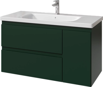 Тумба подвесная Caprigo Forte 100 36115R EML-B134