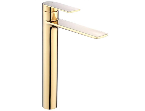 Смеситель для умывальника Rea Storm Gold B9983