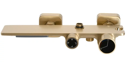 Душевая система Rea Helix gold matt P6621