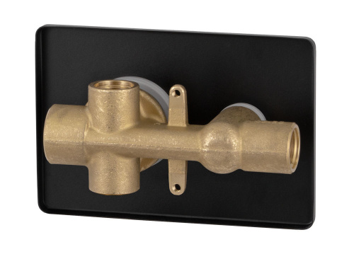 Смеситель для душа Remer Element ET09HRGNO, черный матовый