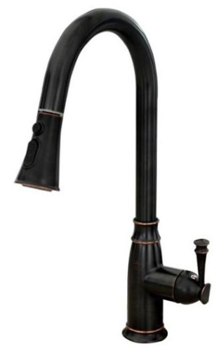 Смеситель для мойки Rea Deco Old Black B0182