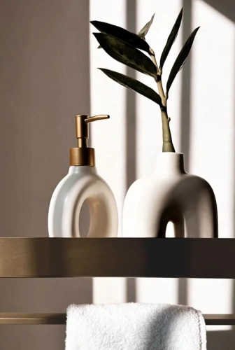 Полка для ванной Rea SF01-450-BG Brush Gold 06001