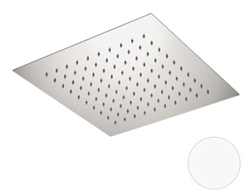 Верхний душ потолочный 44 см Remer 357EFS44BO, белый матовый